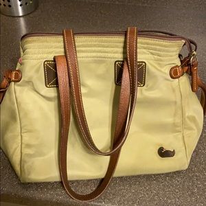 Dooney and Bourke medium nylon purse.